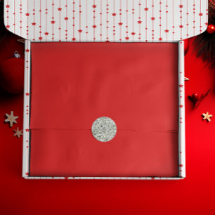 Solid Holly Red Tissue Paper