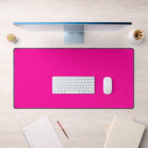 Solid Hot Pink Desk Mat