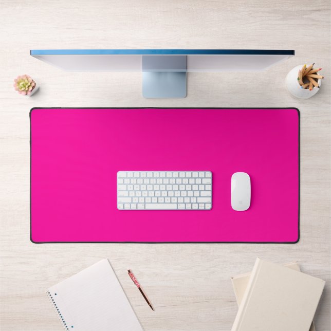 Solid Hot Pink Desk Mat (Office 1)