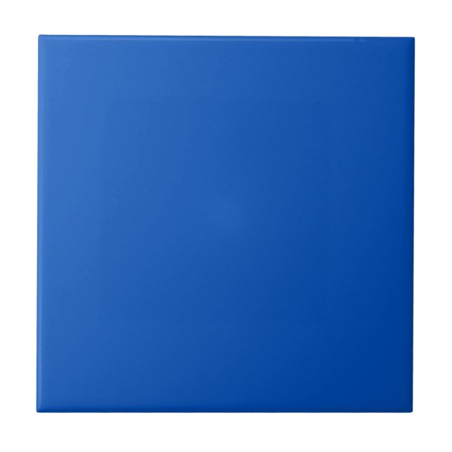 Solid INKY BLUE Tile (Front)