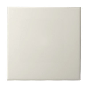 Solid Ivory Color   #f1ede1 Tile