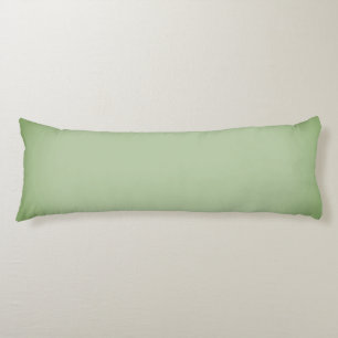 Solid Jade Green Celadon Body Pillow