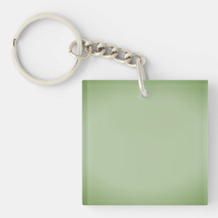 Solid Jade Green Celadon Keychain