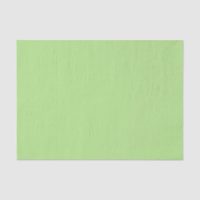 Solid Kiwi Green Tissue Paper (Front)