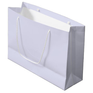 Solid Lavender Large Gift Bag –Single Color Design