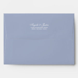 Solid Lavender Purple Envelope