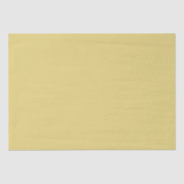 Solid Light Gold  Tissue Paper (Front)