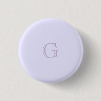 Solid Light Purple Lilac Background Custom Letters