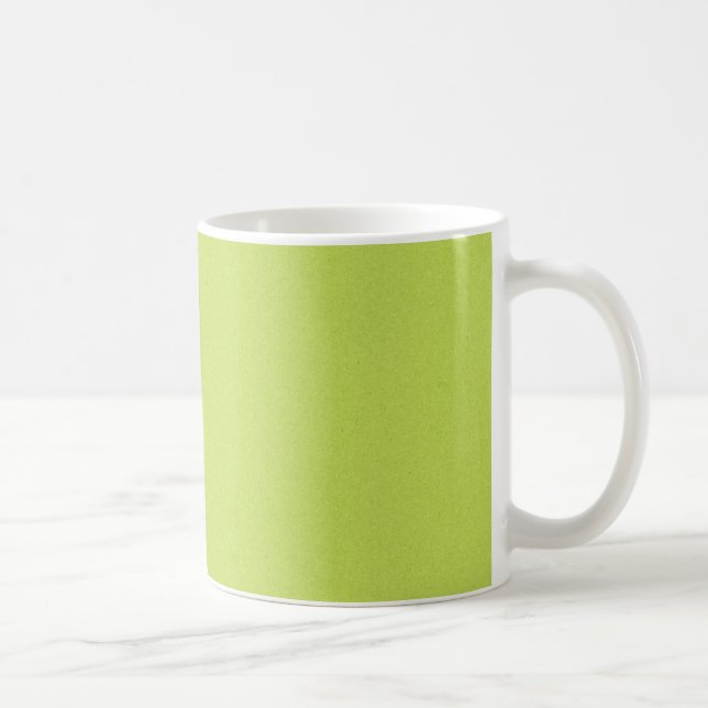 solid-lime BRIGHT LIGHT LIME GREEN YELLOWISH BACKG Coffee Mug (Right)