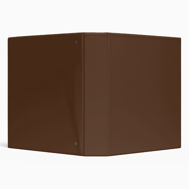 Solid Milk Chocolate Brown Classic Binder (Background)