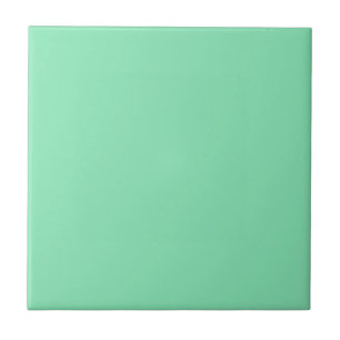 Solid Mint Green Ceramic Tile