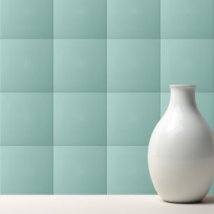 Solid Mint Green Colour Minimal Tile