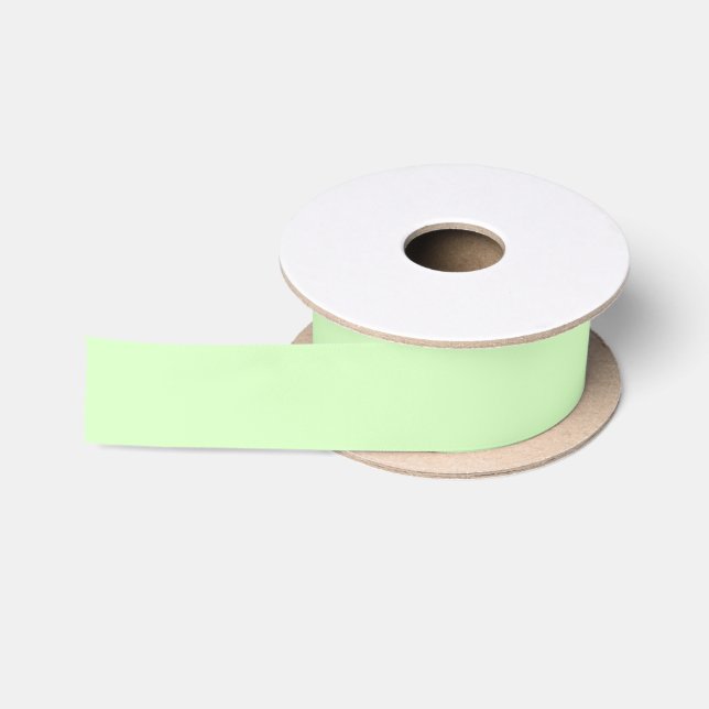 Solid Mint Green Satin Ribbon (Spool)