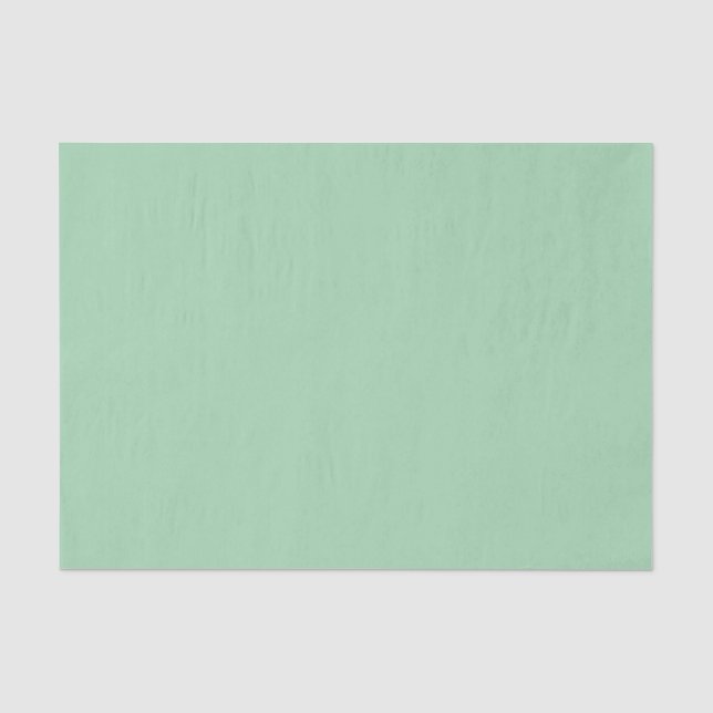 Solid Mint Green  Tissue Paper (Front)