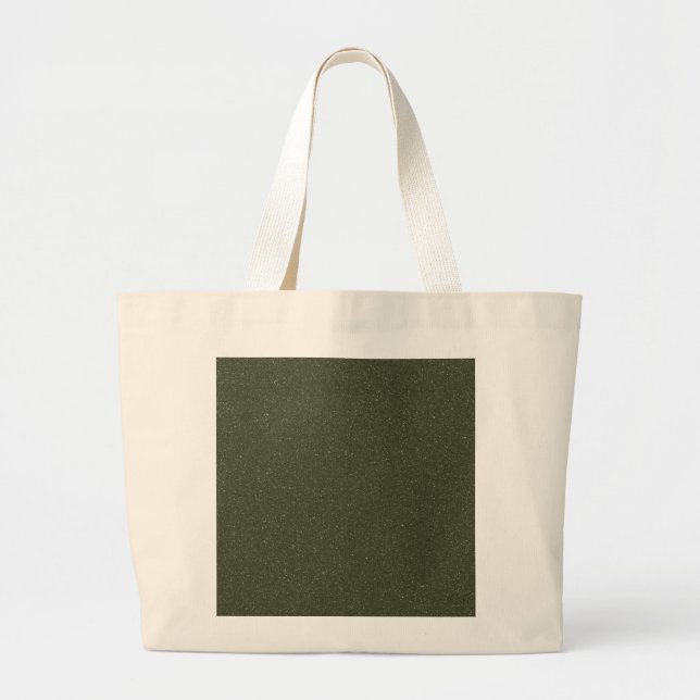 Solid Moss Green Textured - Tote Bag (Front)