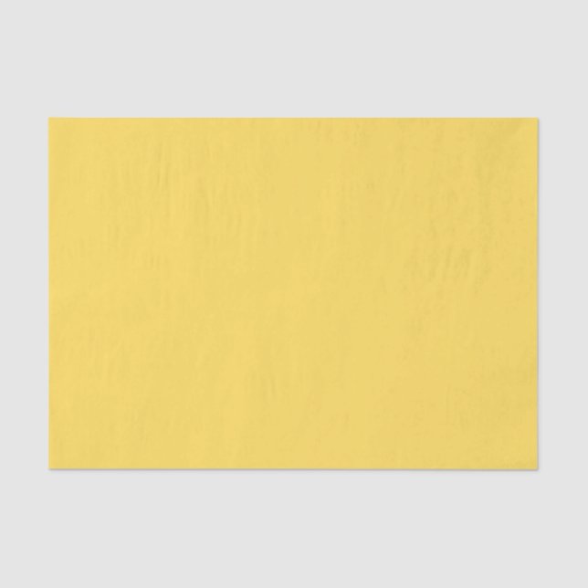 Solid Mustard Yellow / Gold Tissue Paper (Front)