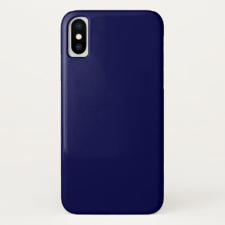 Solid Navy Blue Case-Mate iPhone Case