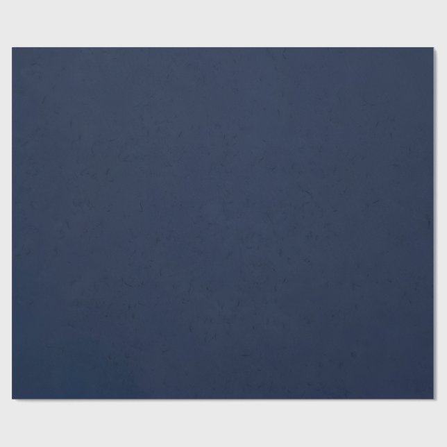 Solid Navy Wrapping Paper (Flat)