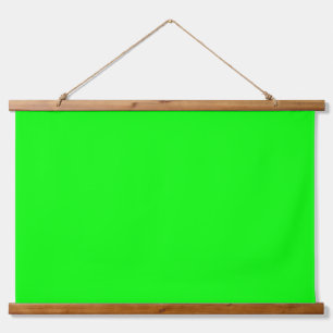 Solid neon green screen chroma key background hanging tapestry