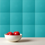 Solid ocean blue teal tile<br><div class="desc">Solid ocean blue teal design.</div>