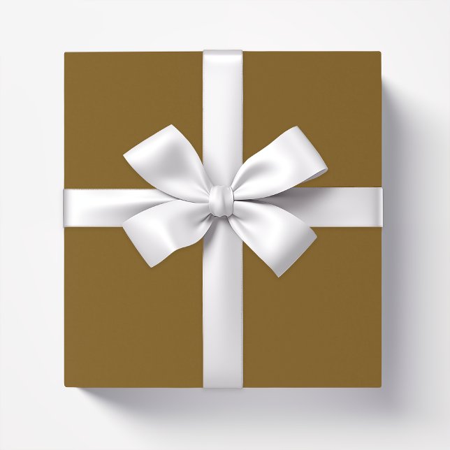 Solid olive brown wrapping paper (Creator Uploaded)
