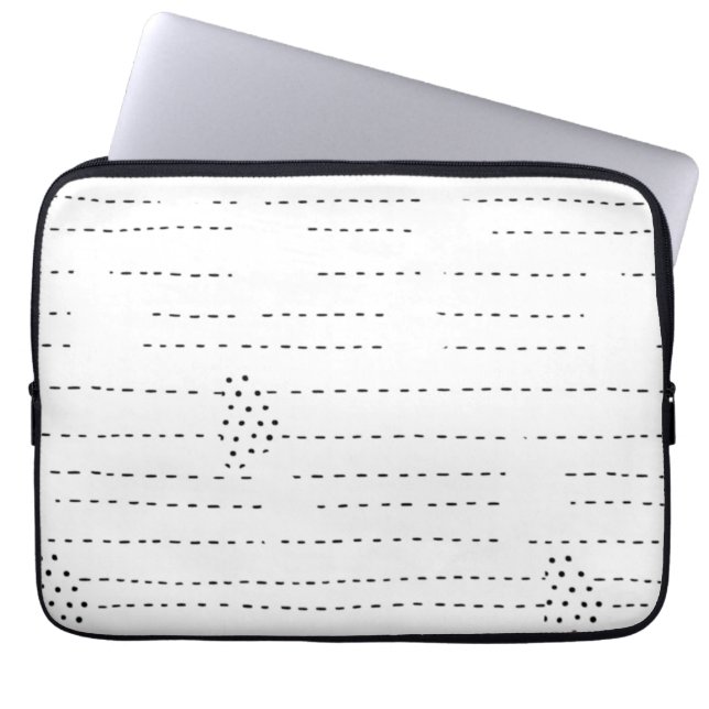 Solid, Onyx Electronics Bag (Front)