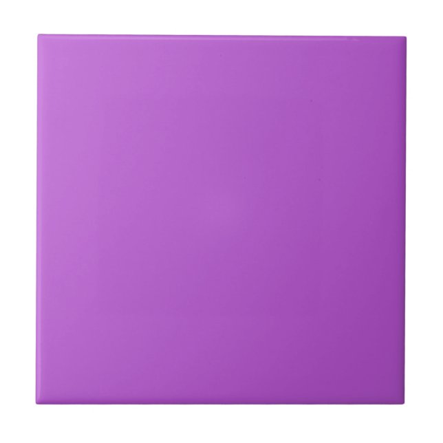 Solid Orchid Tile (Front)
