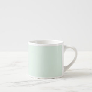 Solid Pale Mint Green Espresso Cup