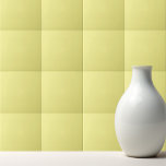 Solid pale yellow tile<br><div class="desc">Solid pale yellow design.</div>