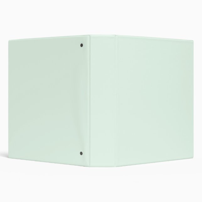 Solid Pastel Mint Binder (Background)