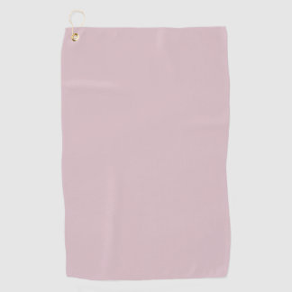 Solid Pastel Pink Golf Towel