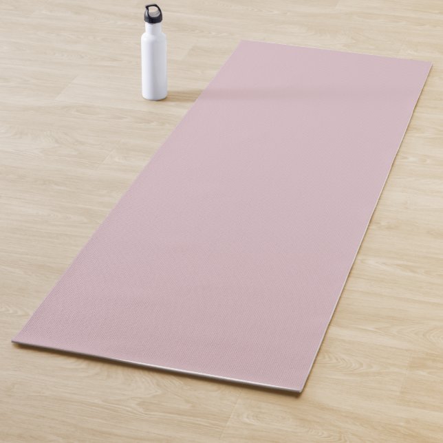 Solid Pastel Pink  Yoga Mat (In Situ)