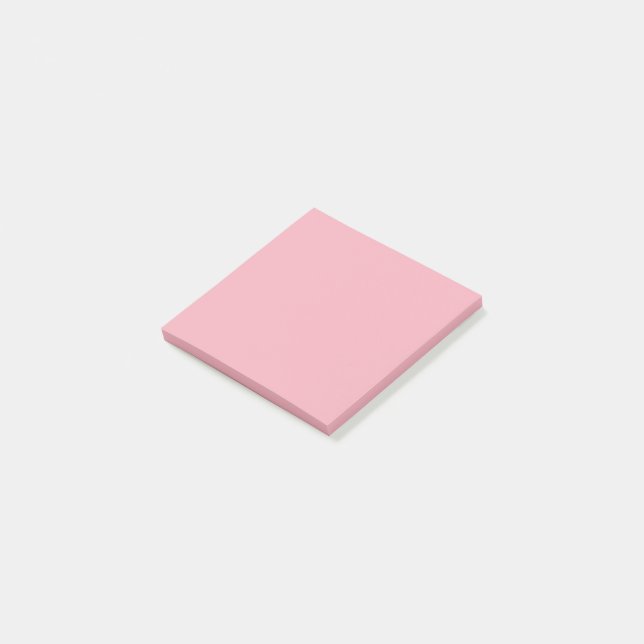 Solid Pink Colour | Hex# F2ACB9 Post-it Notes (Angled)