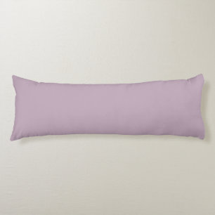 Solid Plain Mauve Body Pillow