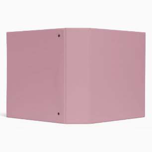 Solid, Plain Pink Quartz Blush Binder