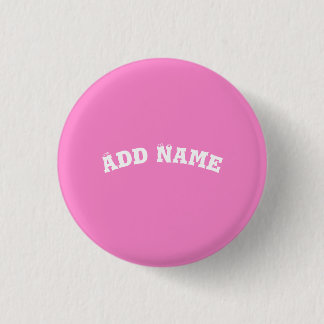 Solid Plain Taffy Baby Pink 1 Inch Round Button