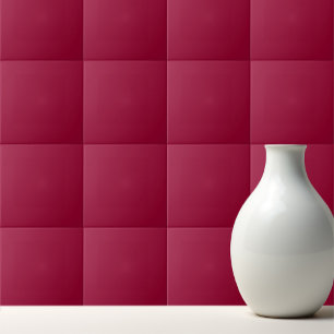 Solid pohutukawa red tile