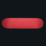 Solid Poppy Red Skateboard<br><div class="desc">Solid Poppy Red one colour design. Plain single colour product,  to add your own text or initials if required use the "Customize It" button</div>
