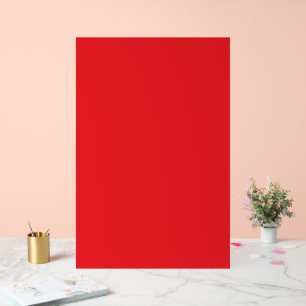 Solid Red Background  Acrylic Sign