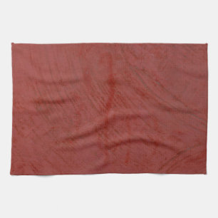 Solid Red Kitchen Towel