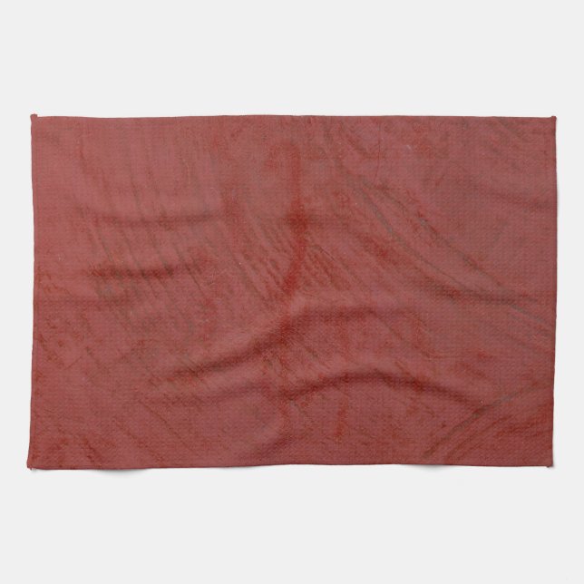 Solid Red Kitchen Towel (Horizontal)