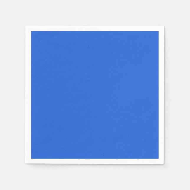 Solid Royal Blue All Occasion Napkin (Front)