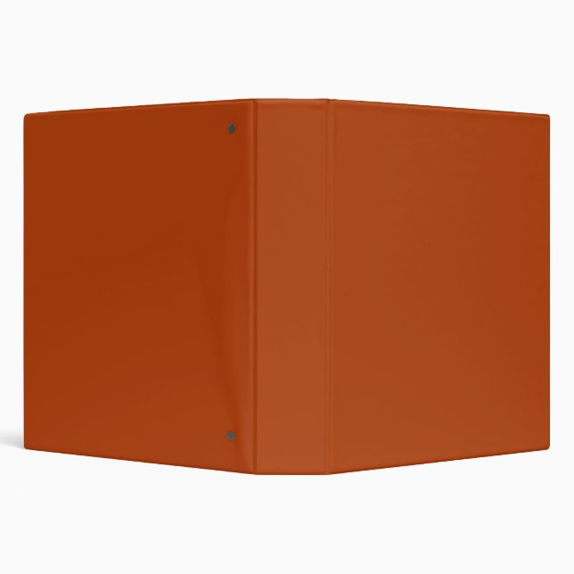 Solid rust brown binder (Background)