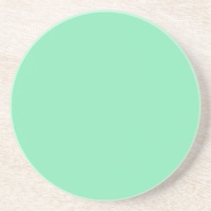 Solid Series---Mint Green coaster
