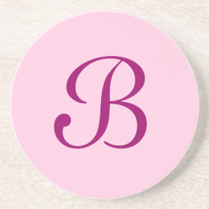 Solid Series---Pink coaster