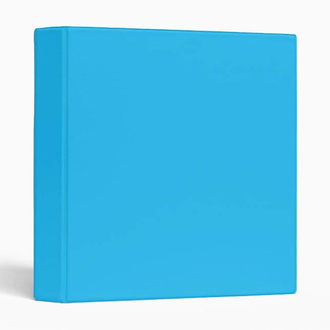 Solid Sky Blue Colour Binder (Front/Spine)