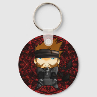 Solid snake 007 keychain