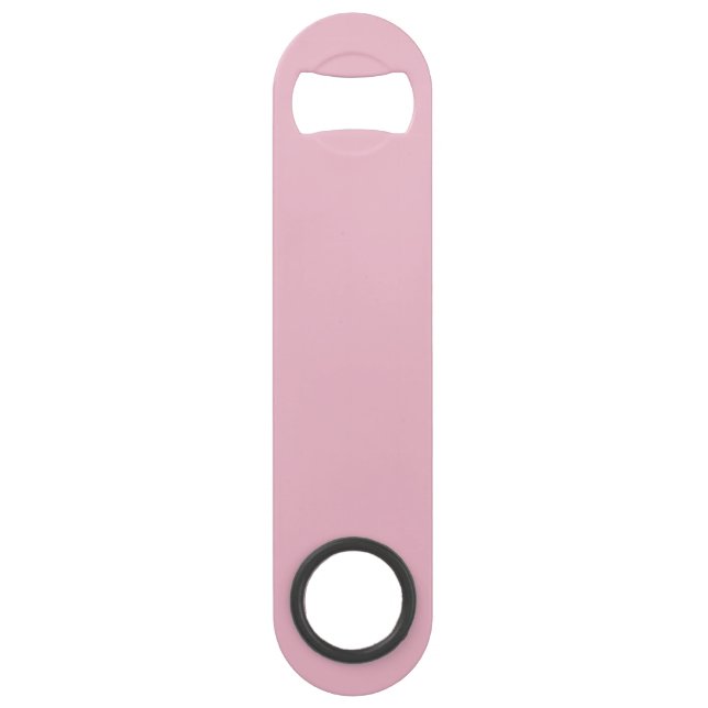 Solid Soft Blush Pink Opener Bar Key (Front)