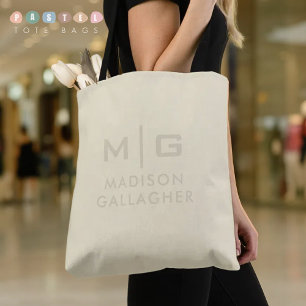 Solid Soft Light Pastel Cream Beige Yellow Colour  Tote Bag