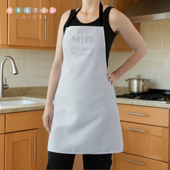 Solid Soft Sky Light Pastel Baby Blue Colour  Apron (Solid Soft Sky Light Pastel Baby Blue Color Apron
)